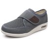 Diabetic Shoes for Men Wide Width Elderly Men's Diabetic Shoes Adjustable Closure Breathable Lightweight Non Slip Air Cushion
