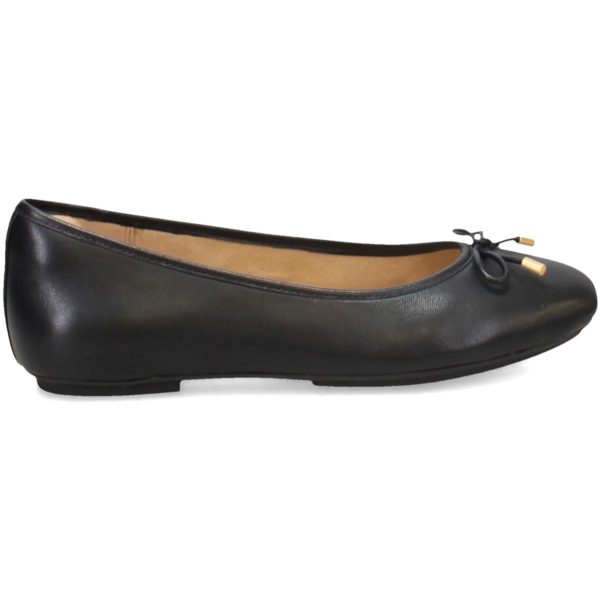 Women's Delicato Bow Soft Leather Ballerinas Ballet Flat