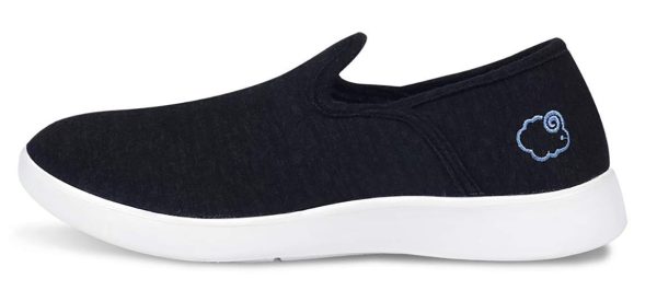 LeMouton Men's Wool Shoes Comfortable Lightweight Walking Casual Slip on