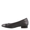 Womens Juliet Monte Leather Toe Cap Loafers