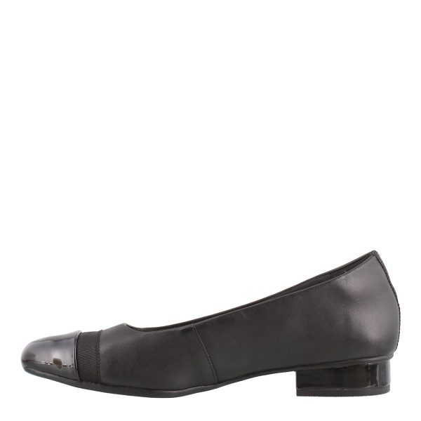 Womens Juliet Monte Leather Toe Cap Loafers