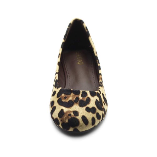 Womens Shoe Ballet Light Faux Suede Low Heels Flat