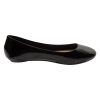 Women's Patent Chelsea Round Toe Dress Casual Flats