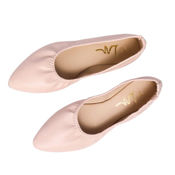 Women's Ballet Flat Slip On Flats - Classic Casual Dress Shoes, Foldable Portable Travel Ballet Walking Shoes