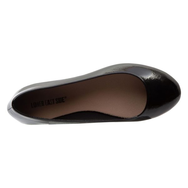 Women's Patent Chelsea Round Toe Dress Casual Flats