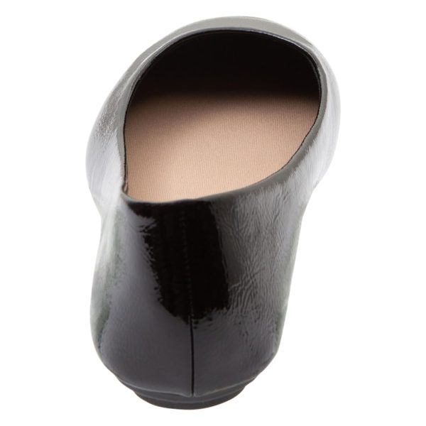 Women's Patent Chelsea Round Toe Dress Casual Flats