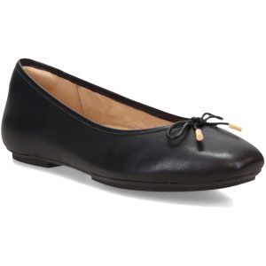 Women's Delicato Bow Soft Leather Ballerinas Ballet Flat