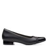 Womens Juliet Monte Leather Toe Cap Loafers