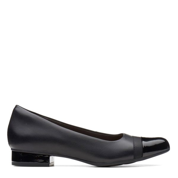 Womens Juliet Monte Leather Toe Cap Loafers