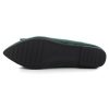 Womens Pointed Toe Ballet Flats Cute Bow-Knot Comfortable Loafers Formal Business Suede Slip On Dressy Walking Shoes