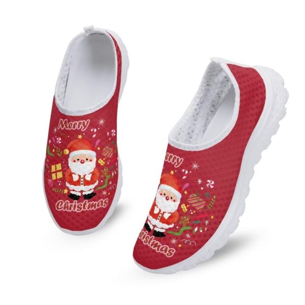 Halloween Shoes for Women Men Halloween Party Walking Running Sneaker Shoes Slip-On Breathable Mesh Workout Fashion Shoes
