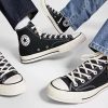 All Star '70s High Top Unisex Sneakers, Black, 12.5 US Women/10.5 US Men