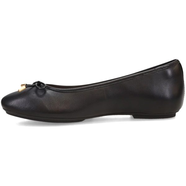 Women's Delicato Bow Soft Leather Ballerinas Ballet Flat