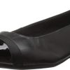 Womens Juliet Monte Leather Toe Cap Loafers