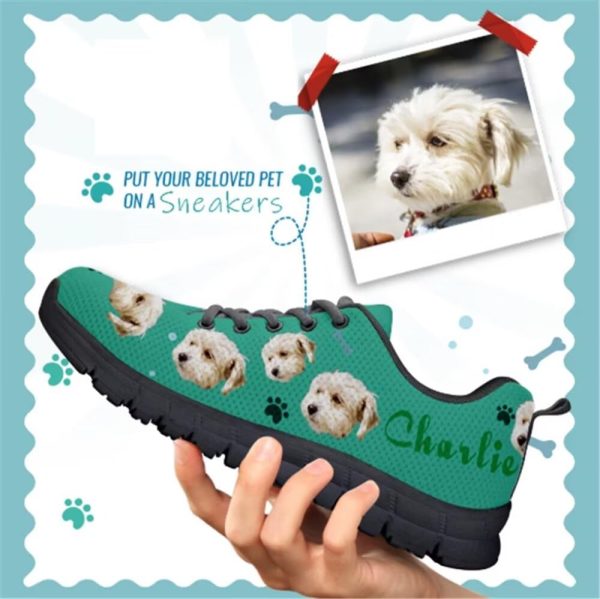 British Flag Pattern Men Running Sneakers Lightweight Walking Shoes