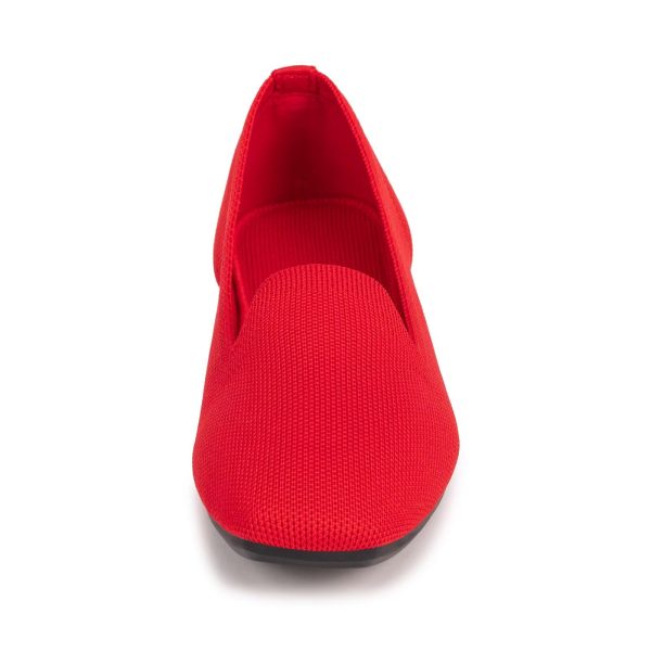Women's Loafer Flats Square Toe Comfortable Office Work Shoes, Cute Penny Loafer Slip On Walking Driving Shoes