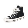 All Star '70s High Top Unisex Sneakers, Black, 12.5 US Women/10.5 US Men