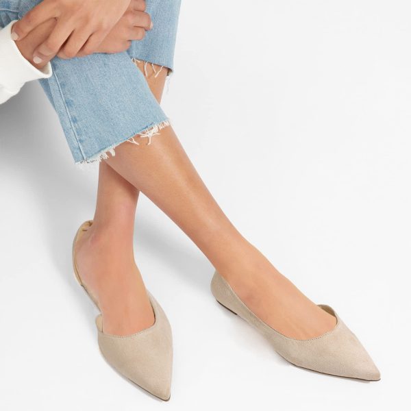 Womens Pointed Toe Black Ballet Flats Comfortable Casual Dress Flats for Women Elegant Memory Foam Flats with Party Wedding
