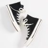 All Star '70s High Top Unisex Sneakers, Black, 12.5 US Women/10.5 US Men