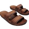 Women Double Strap Jesus Style Hawaii Sandals, Unisex Sandal for Women Men and Teens