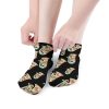 Tuba Instruments Music ArtTuba Instruments Music Art 5 Pairs Ankle Socks Low-Cut Non Slip Athletic Running Flat Sock for Men And