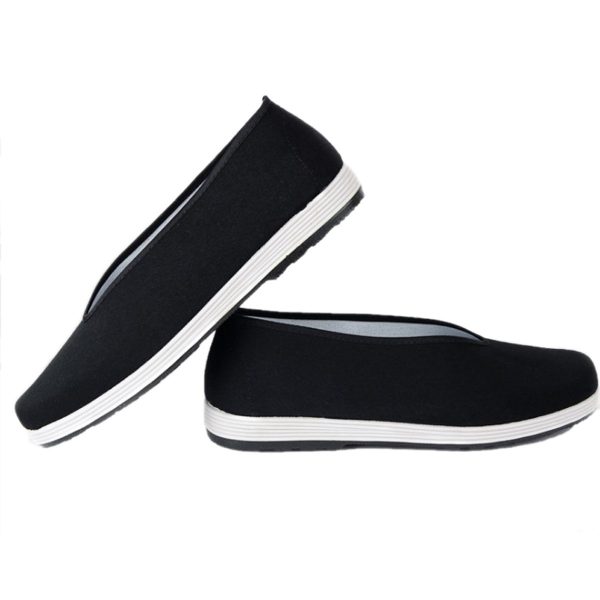 Chinese Traditional Old Beijing Shoes Unisex Martial Art Kung Fu Tai Chi Rubber Sole Shoes