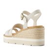 Womens Darya Platform Espadrille Casual Sandals Casual High Heel 3" & Up - Red