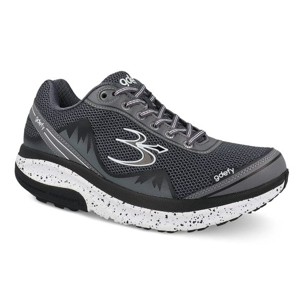 G-DEFY Mighty Walk Men’s Orthopedic Walking Shoe | VersoShock Technology for Pain Associated with Running | Prolonged Standing |