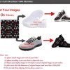 British Flag Pattern Men Running Sneakers Lightweight Walking Shoes