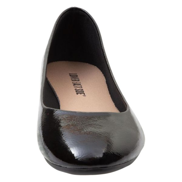Women's Patent Chelsea Round Toe Dress Casual Flats