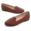 Slduv7 Women's Fashion Ballet Flats Pointed Comfortable Slip on Flat Dress Shoes
