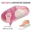 Women's & Men's Comfort Memory Foam Slippers Breathable Fuzzy Slip on Clog House Shoes w/Indoor Outdoor Anti-Skid Sole