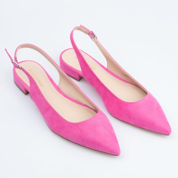 Women Slingback Flat Pointed Toe Shoes for Dressy,Casual,Work,Wedding