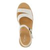 Womens Darya Platform Espadrille Casual Sandals Casual High Heel 3" & Up - Red