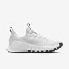 Free Metcon 6 Women's Workout Shoes (HQ3510-100, White/Metallic Silver/Light Smoke Grey/Black)
