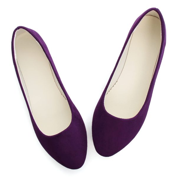 Women Block Heel PU Pointed Toe Pumps Shoes