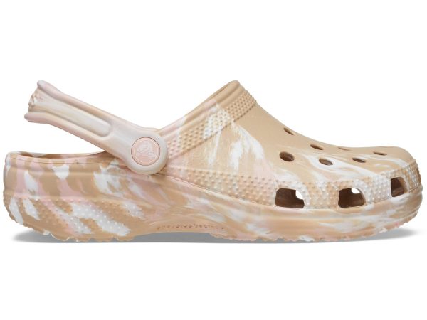 Unisex Classic Marbled Tie-Dye Clog