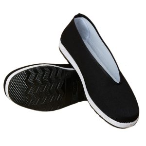 Chinese Traditional Old Beijing Shoes Unisex Martial Art Kung Fu Tai Chi Rubber Sole Shoes