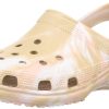 Unisex Classic Marbled Tie-Dye Clog