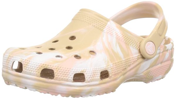 Unisex Classic Marbled Tie-Dye Clog