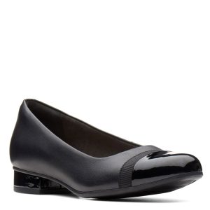 Womens Juliet Monte Leather Toe Cap Loafers
