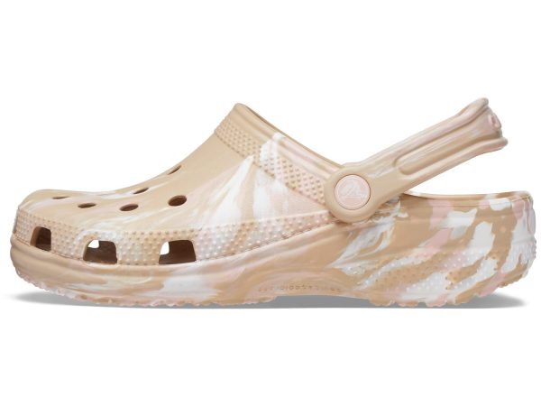 Unisex Classic Marbled Tie-Dye Clog