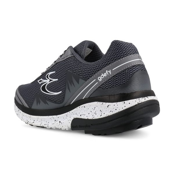 G-DEFY Mighty Walk Men’s Orthopedic Walking Shoe | VersoShock Technology for Pain Associated with Running | Prolonged Standing |