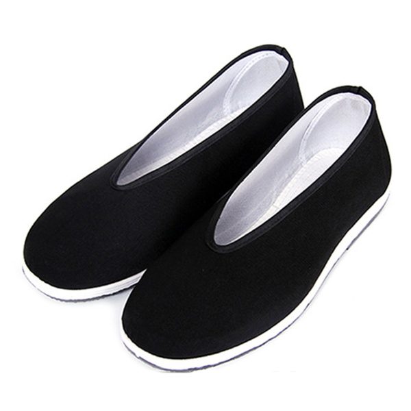 Chinese Traditional Old Beijing Shoes Unisex Martial Art Kung Fu Tai Chi Rubber Sole Shoes