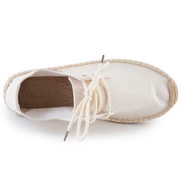 Lace Up Unisex Adults Espadrilles…