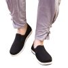 Kung Fu Tai Chi Martial Arts Shoes Rubber Sole Unisex Canvas Anti-Slip Fashion Qigong Trainerss Black