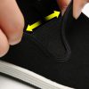 Kung Fu Tai Chi Martial Arts Shoes Rubber Sole Unisex Canvas Anti-Slip Fashion Qigong Trainerss Black