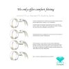 Women Wedding Band Titanium Ring Flat Shape Polished Anniversary Engagement Ring Unisex Ring Blue 4mm Size 3.5-16.5