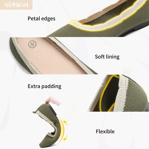 Women's Floral Collar Flats