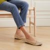 Women's Flats Shoes Pointed Toe Knit Ballet Comfortable Dressy Mesh Flat